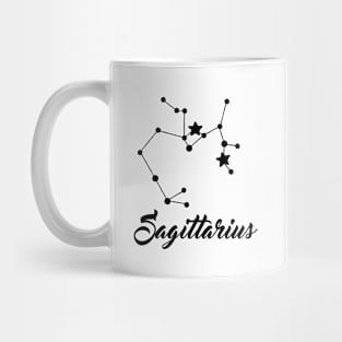 Sagittarius - Black print Mug